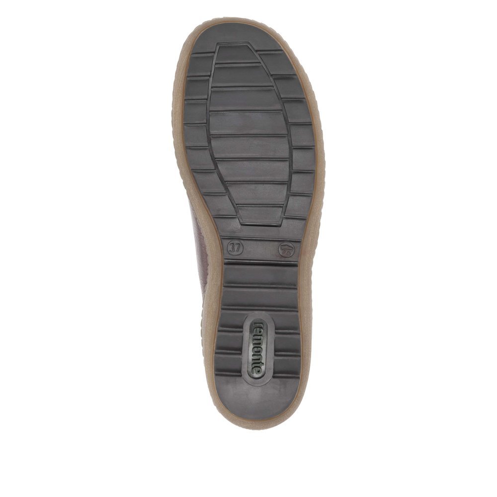 Rote remonte Damen Schnürschuhe R1458-35 mit wasserabweisender TEX-Membran. Schuh Laufsohle.