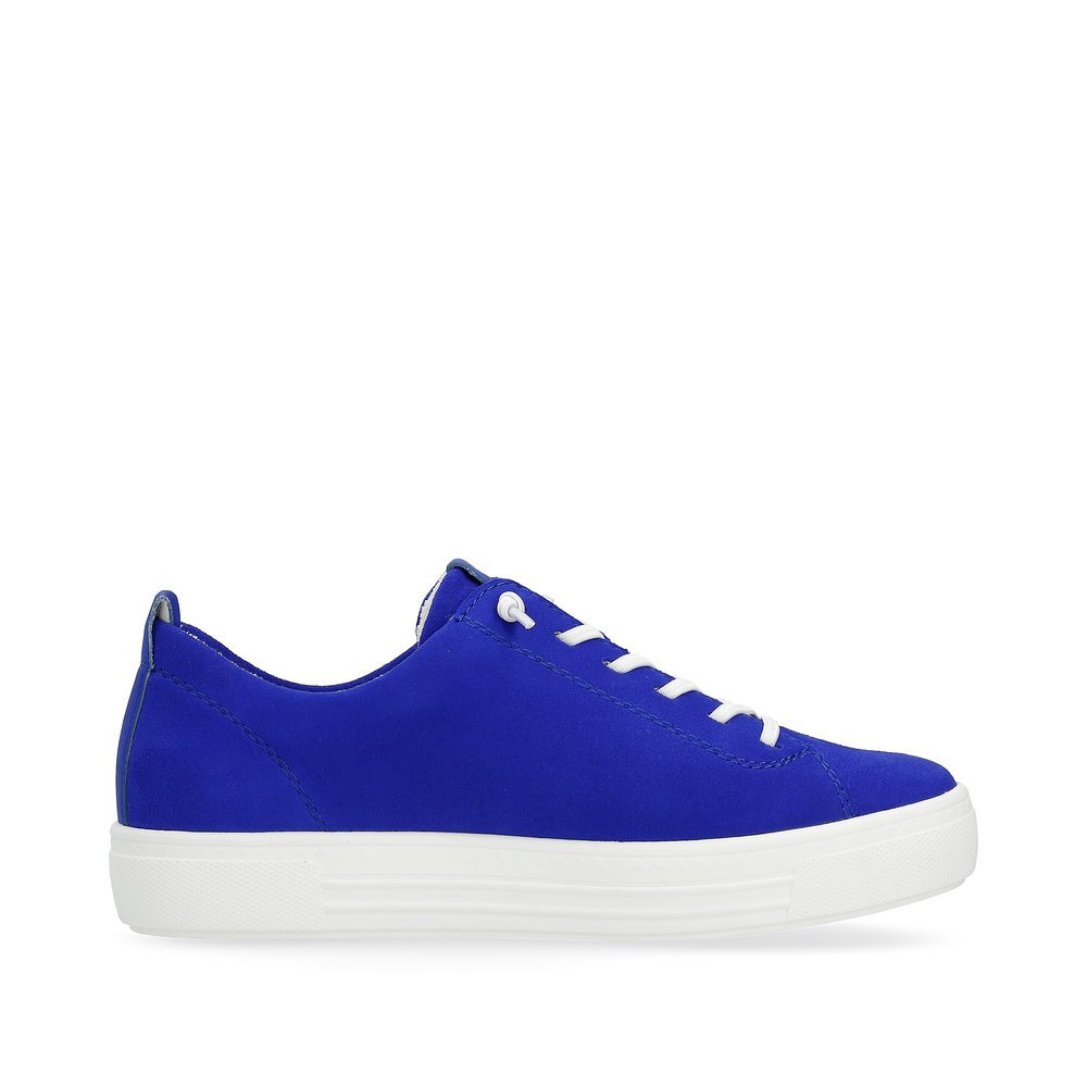 Violet remonte women´s sneakers D0913-14 with lacing and comfort width G. Shoe inside.