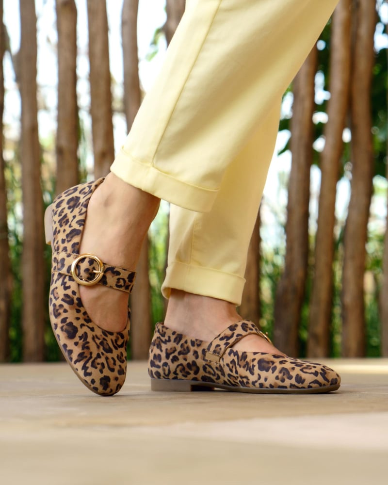 Loafer mit Leoprint von remonte.