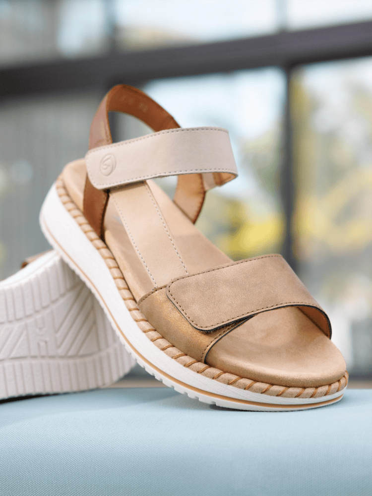 Metallic Sandalen d3j50-92 von remonte.