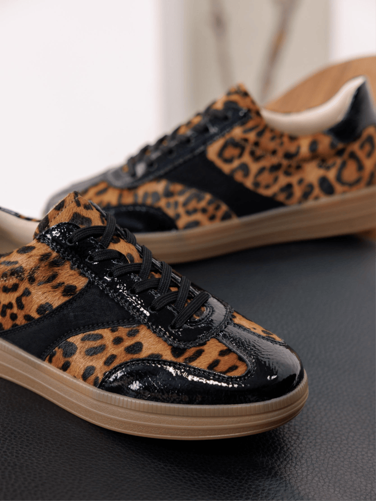 remonte Damen Sneaker d2c01-91 mit Animalprint.