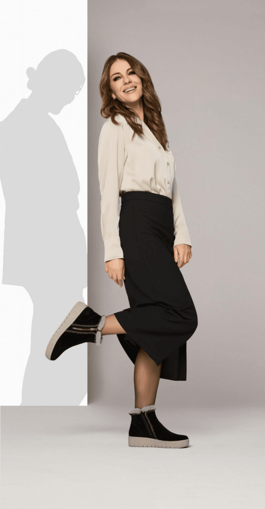 Elizabeth Hurley mit remonte Kurzstiefel d3b70-03