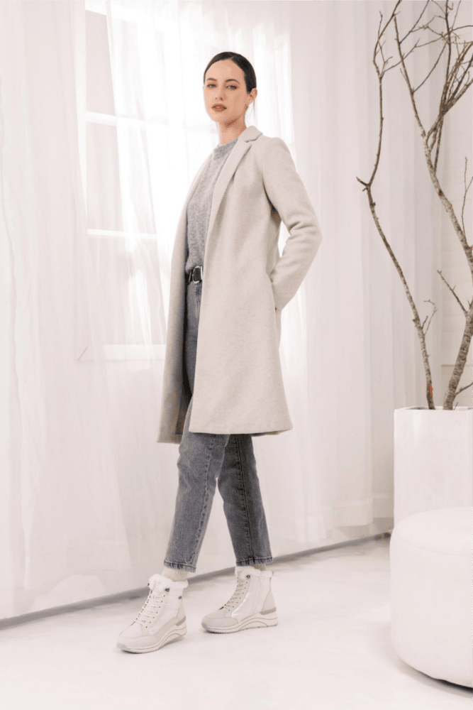 Damen metallic Schnürstiefel d0t72-60