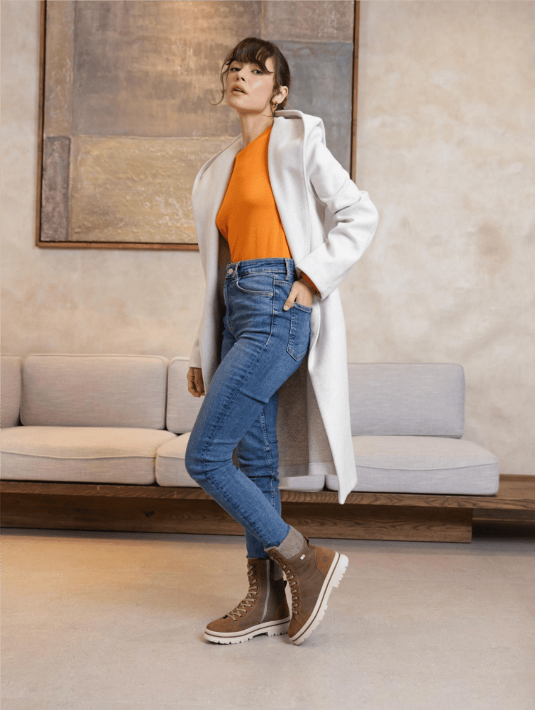 Schnürstiefel d2u70-20 von remonte der neuen Kollektion.