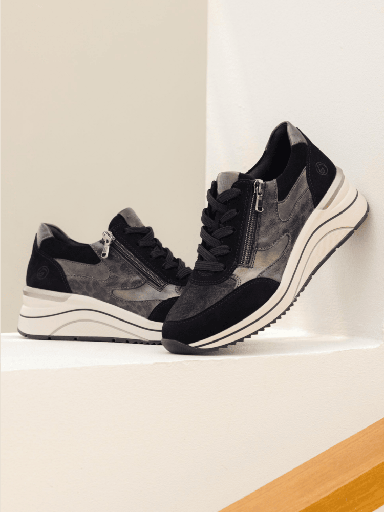 D0T23-03 remonte Damen Schnürschuhe