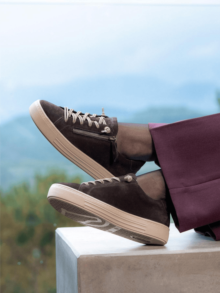 braune remonte Sneaker modern