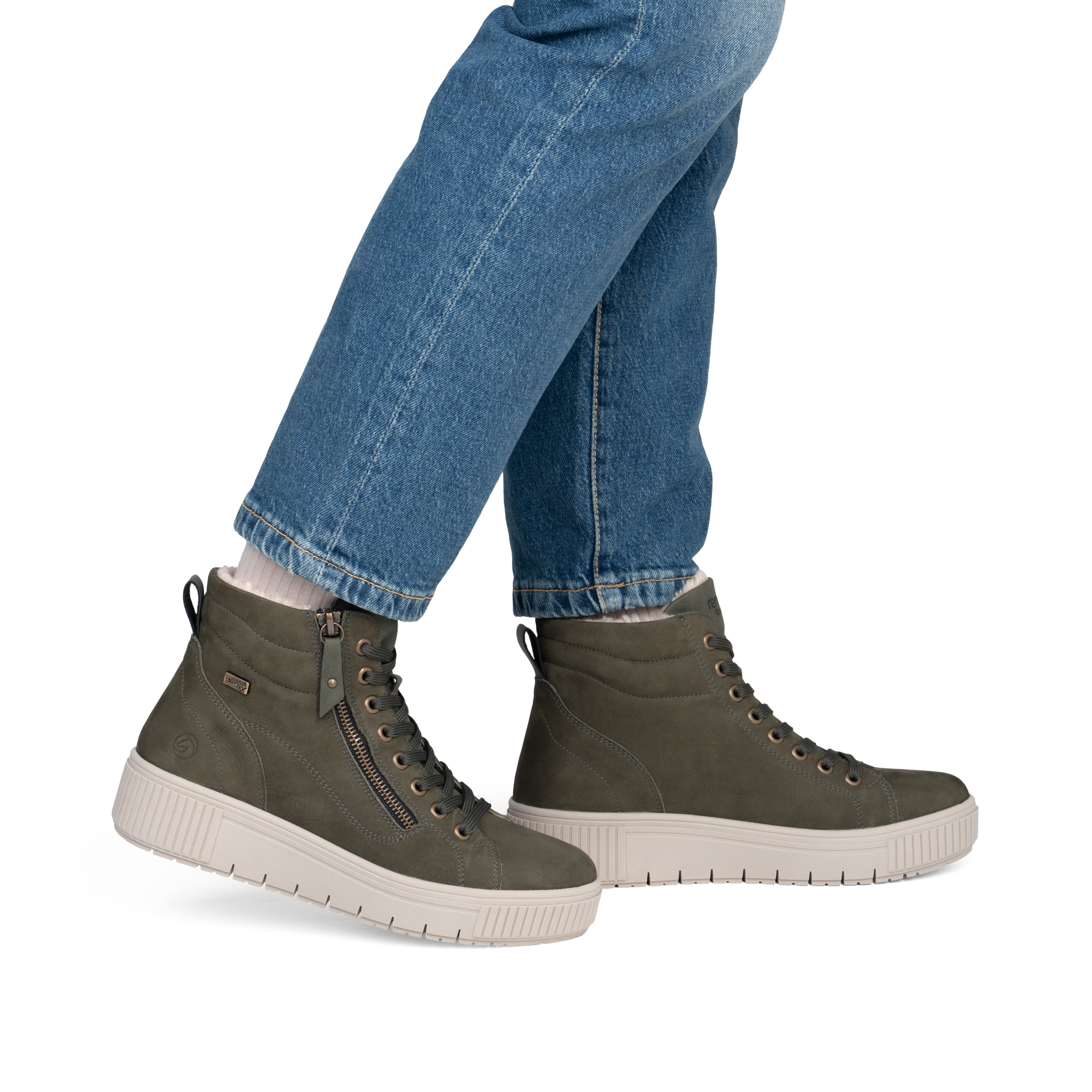 remonte Femme Bottes courtes vert D3B71-54