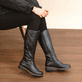 schwarze remonte Hochschaftstiefel R6590-01 getragen