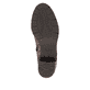 Braune remonte Damen Stiefeletten D2A81-24 mit einem Reißverschluss. Schuh Laufsohle.