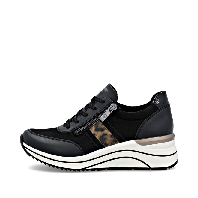 Remonte D2T02 Sneaker Basse Donna Con Cerniera, Idrorepellenti RemonteTEX, Colore Marrone - 4
