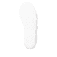 Weiße remonte Damen Schnürschuhe D1E08-80 mit einem Reißverschluss. Schuh Laufsohle.