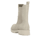 
Cremebeige remonte Damen Chelsea Boots D8694-60 mit einer besonders leichten Sohle. Schuh von hinten