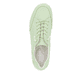 Grüne remonte Damen Schnürschuhe D1E07-52 mit der Komfortweite G. Schuh von oben.