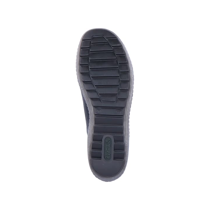 
Tiefschwarze remonte Damen Schnürschuhe R1402-06 mit Schnürung und Reißverschluss. Schuh Laufsohle