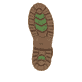 Braune remonte Hochschaftstiefel D0B80-24 mit wasserabweisender TEX-Membran. Schuh Laufsohle.