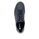 Blaue remonte Damen Schnürschuhe D1E07-14 mit der Komfortweite G. Schuh von oben.