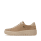 Baskets basses remonte marron femmes D3B00-20 avec membrane remonteTEX. Côté extérieur de la chaussure.