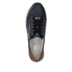 Dunkelblau-braune remonte Damen Sneaker R6716-14. Schuh von oben.
