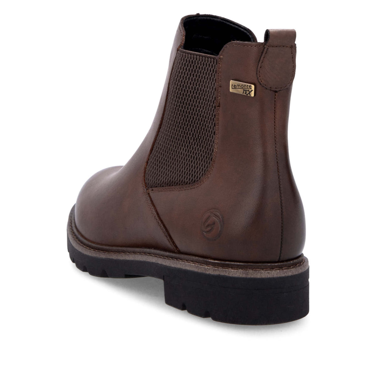 Chelsea Boots remonte marron femme D2Q70-22 avec membrane remonteTEX. Chaussure vue de dessus.
