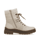 Hellbeige remonte Damen Schnürstiefel D0C77-60 mit einer griffigen Glass-Fibre Sohle. Schuh Innenseite