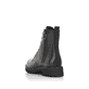 
Schwarze remonte Damen Biker Boots D8671-01 mit einer besonders leichten Sohle. Schuh von hinten