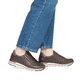 Baskets basses remonte marron femmes R6716-25 avec membrane remonteTEX. Chaussure au pied.