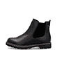 Chelsea Boots remonte noires femme D2Q70-00 avec membrane remonteTEX. Côté extérieur de la chaussure.