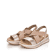 
Rosane remonte Damen Riemchensandalen R2954-31 mit einer dämpfenden und leichten Sohle. Schuhpaar schräg.