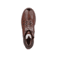 Nussbraune remonte Damen Schnürstiefel D9378-22 mit Flip-Grip Sohle. Schuh von oben.