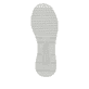 Weiße remonte Damen Sneaker Low D0T06-80 mit Reißverschluss sowie Extraweite H. Schuh Laufsohle.