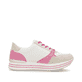 Weiße remonte Damen Sneaker Low D1323-83 mit Reißverschluss sowie Komfortweite G. Schuh Innenseite.