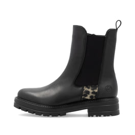 Remonte Damen Chelsea-Stiefel D3970 - Elegante Boots Aus Glattleder