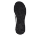 Schwarze remonte Damen Sneaker Low D2H01-03 mit einem Reißverschluss. Schuh Laufsohle.