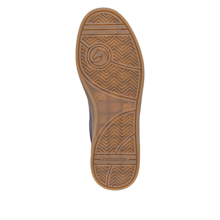 Weinrote remonte Damen Sneaker D2C05-33 mit einer Schnürung sowie Komfortweite G. Schuh Laufsohle.