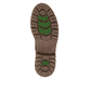 Dunkelbraune remonte Damen Schnürstiefel D0B84-25. Schuh Laufsohle.