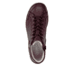 Bottes à lacets remonte rouges femmes D3T70-35 avec membrane remonteTEX. Chaussure vue de dessus.
