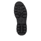 Dunkelbraune remonte Damen Schnürstiefel D1W83-25 mit einem Reißverschluss. Schuh Laufsohle.