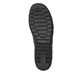 Dunkelblaue remonte Damen Schnürstiefel R1477-15 mit einem Reißverschluss. Schuh Laufsohle.