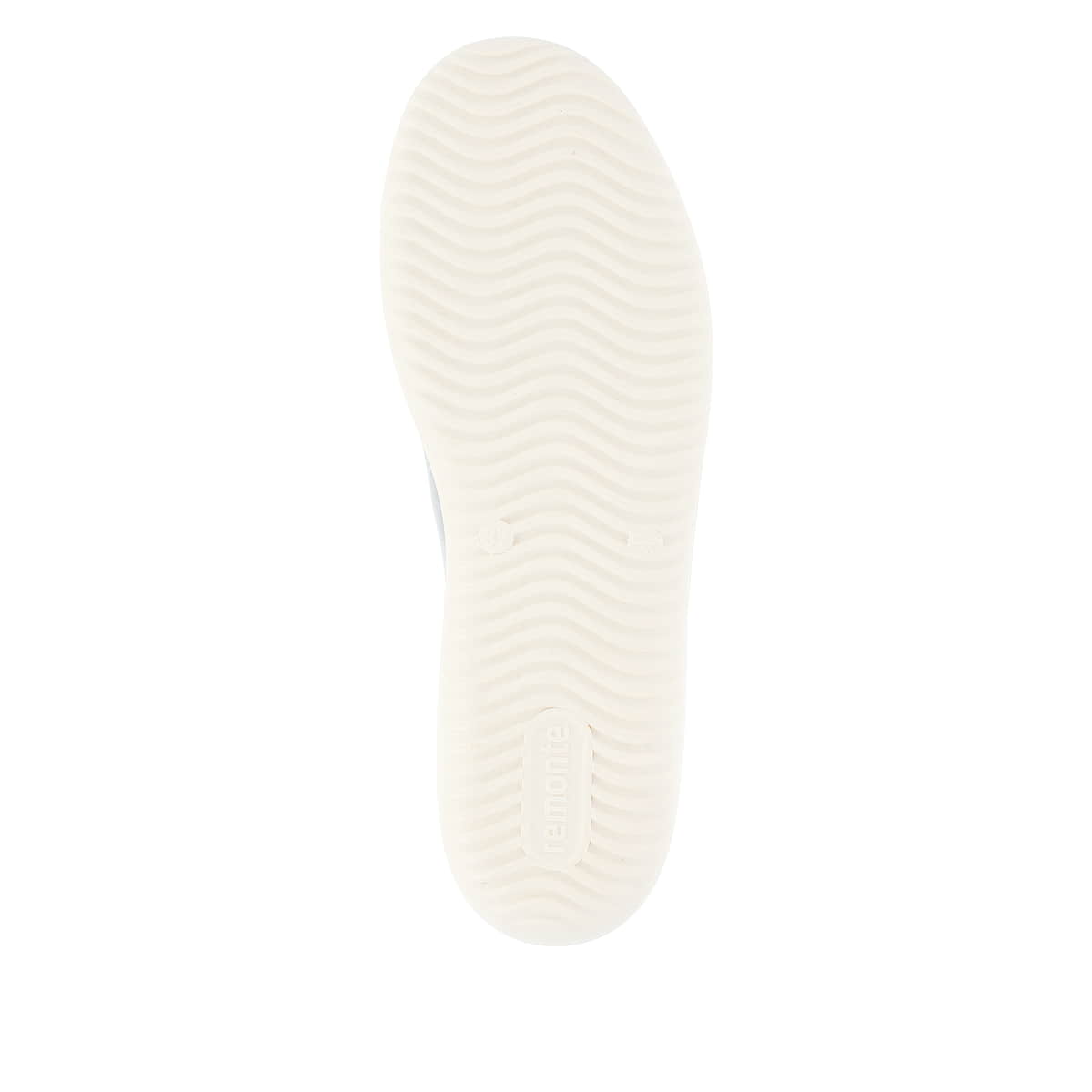 Blaue remonte Damen Schnürschuhe D1E02-14 mit einem Reißverschluss. Schuh Laufsohle.