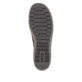 Schwarz-bronzene remonte Damen Schnürstiefel R1477-90 mit einem Reißverschluss. Schuh Laufsohle.