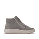 Baskets basses remonte grises femmes D3E70-42 avec membrane remonteTEX. Côté intérieur de la chaussure.