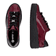 Rote remonte Damen Sneaker D1C09-35 mit dekorativem Schmuckdetail. Schuh von oben, liegend.