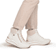 Beige remonte Damen Schnürstiefel D0T77-60 mit wasserabweisender TEX-Membran. Schuh am Fuß.
