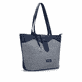 remonte Damen Shopper Q0757-90 in Altrosa-Metallic aus Kunstleder mit Reißverschluss. Shopper getragen.