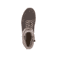 
Asphaltgraue remonte Damen Schnürstiefel R8477-46 mit Schnürung und Reißverschluss. Schuh von oben
