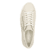 Beige remonte Damen Sneaker Low D0919-60 mit Reißverschluss sowie Komfortweite G. Schuh von oben.