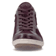 Weinrote remonte Damen Schnürstiefel R1454-35 mit wasserabweisender TEX-Membran. Schuh von vorne.