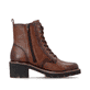 Braune remonte Damen Schnürstiefel D0A81-24 mit wasserabweisender TEX-Membran. Schuh Innenseite.