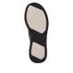 Baskets basses remonte noires femmes D3V00-03 avec membrane remonteTEX. Semelle extérieure de la chaussure.