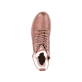 Braune remonte Damen Schnürstiefel D8475-24 mit wasserabweisender TEX-Membran. Schuh von oben.